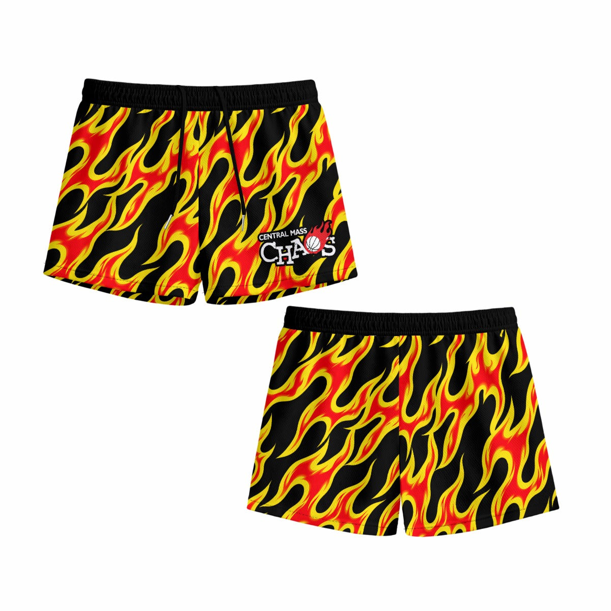 Youth CMC Flames Mesh Shorts