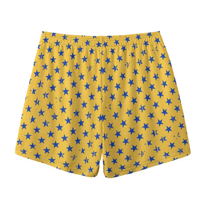 Adult Brimfield Beasts Flag Shorts - Yellow Edition (no inner liner)