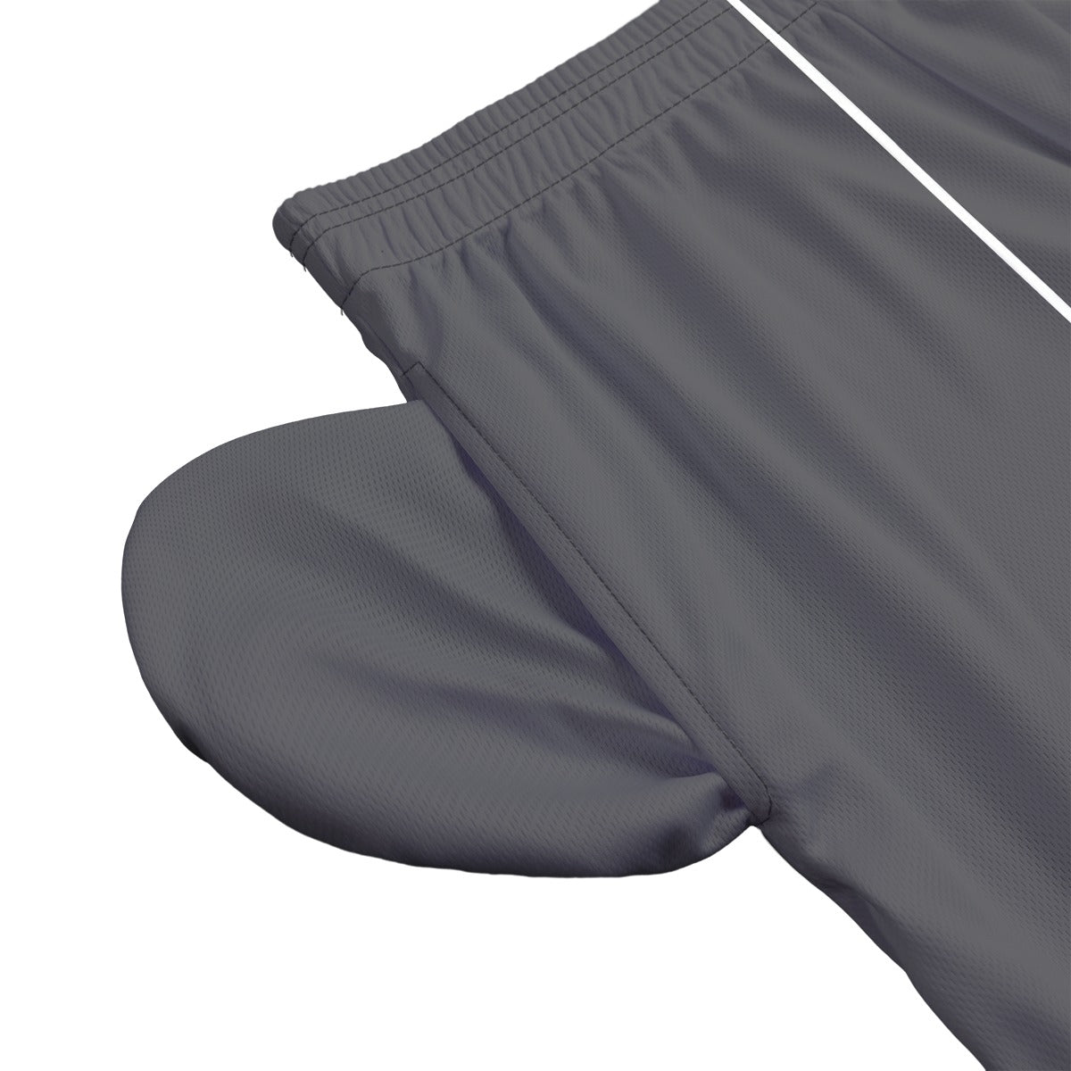 Teen/Adult CMC Gray Mesh Shorts (no inner liner)