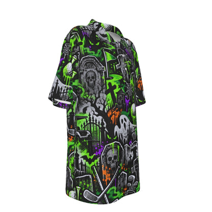 Teen UV Protected Halloween Golf Polo Shirt