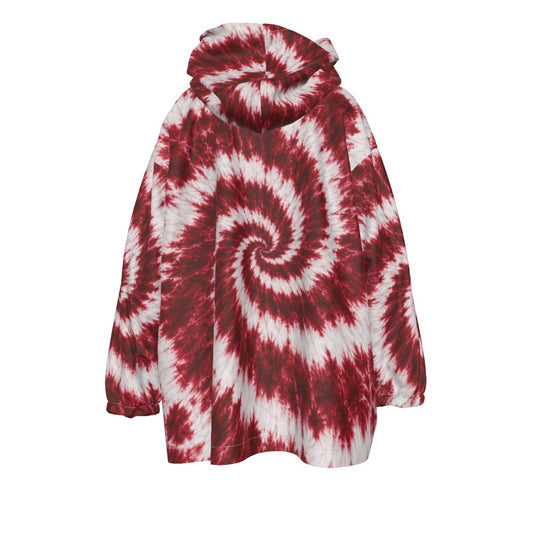 Youth Quaboag Baseball Tie-Dye Blanket Hoodie