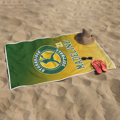 SGSL Lightweight Quick-Drying Beach Towel (Personalized)