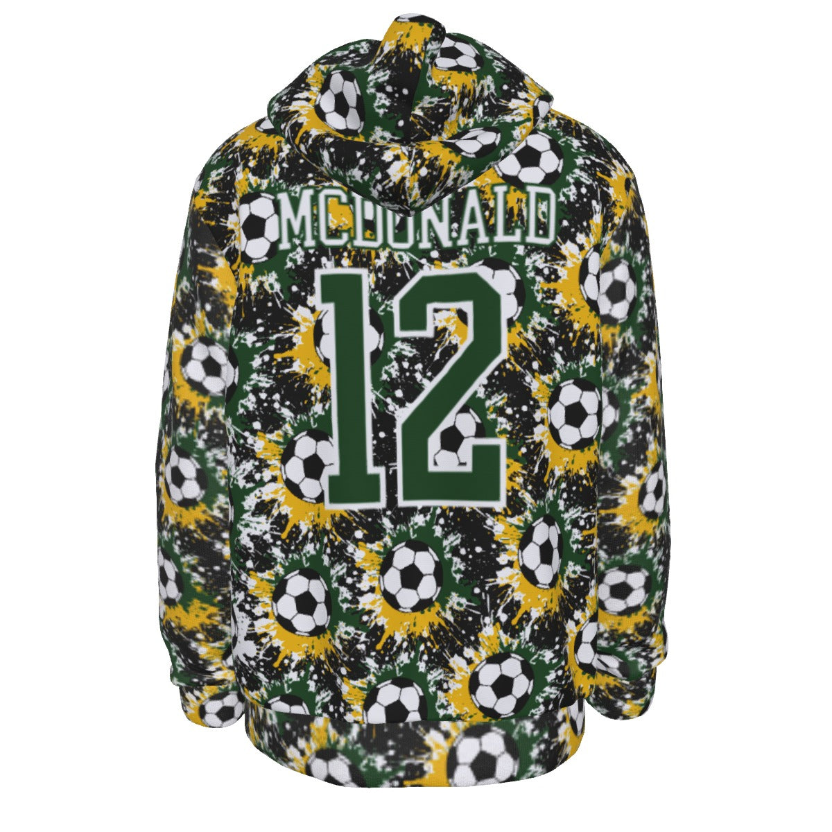 Adult Sturbridge Soccer Hoodie - Paint Splatter Edition (Personalized)
