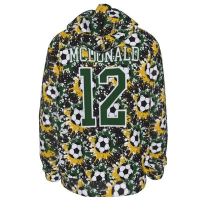 Adult Sturbridge Soccer Hoodie - Paint Splatter Edition (Personalized)