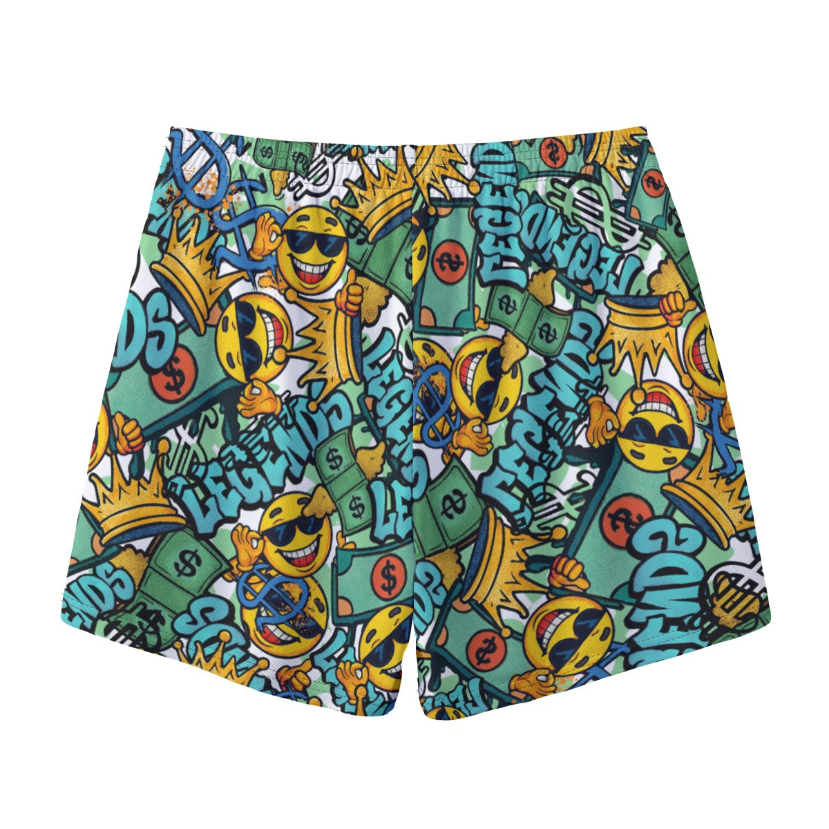 Legends Crown Graffiti All Sports Shorts
