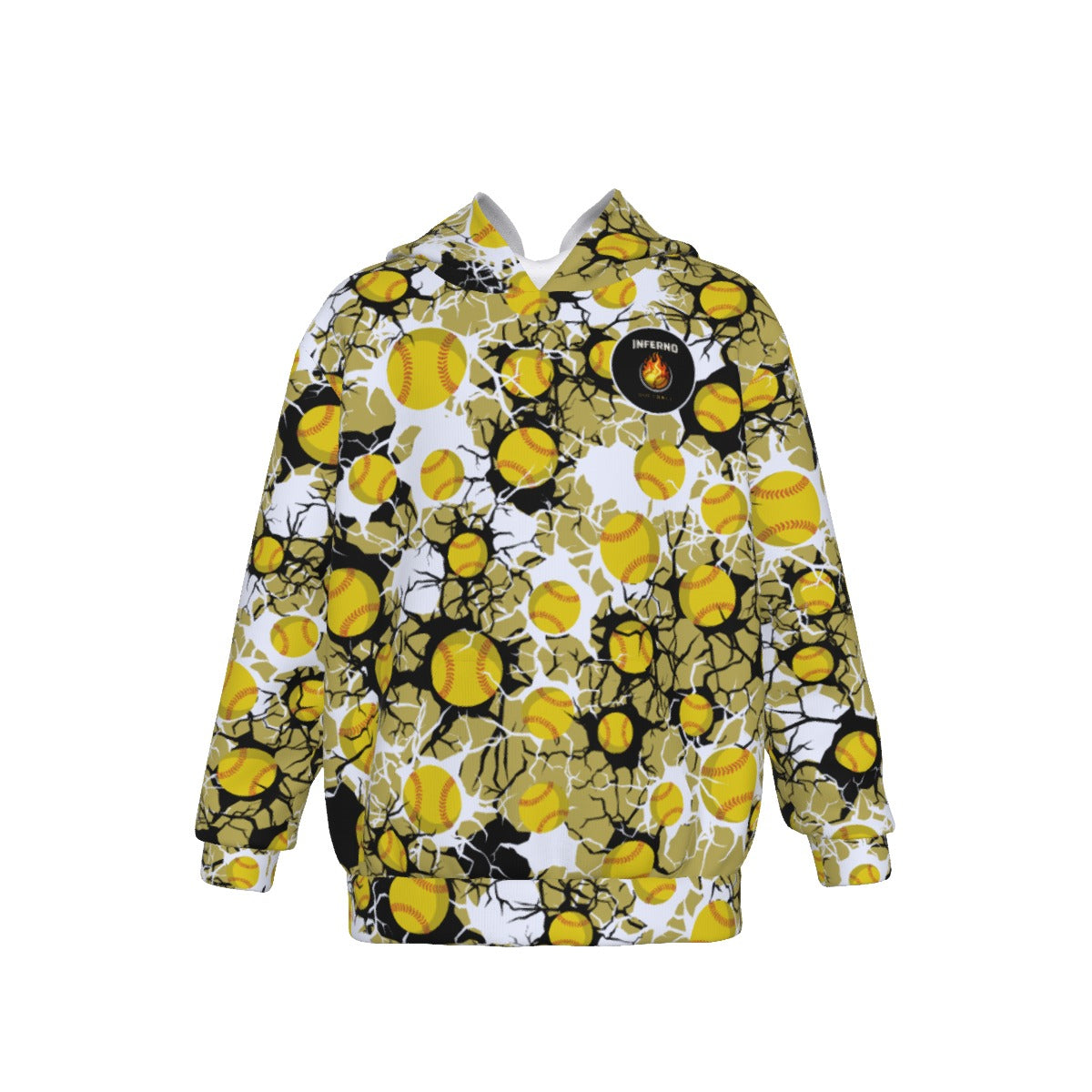Youth Brimfield Inferno Softball Hoodie