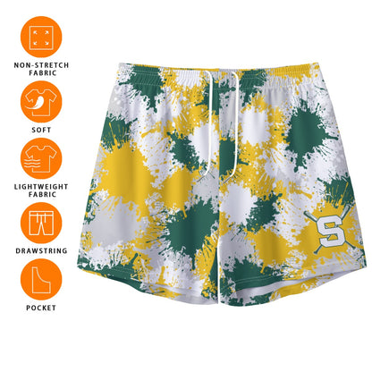 Adult Sturbridge Little League Baseball Shorts - Paint Splatter Edition (no inner liner)