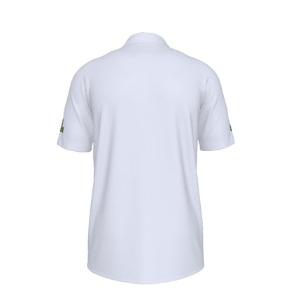 Men's Sturbridge Little League UV Protection Polo - Coach's White Edition (Personalized)