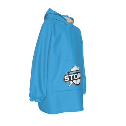 Youth Storm Sherpa Heavy Fleece Hoodie Blanket (Not Personalized)