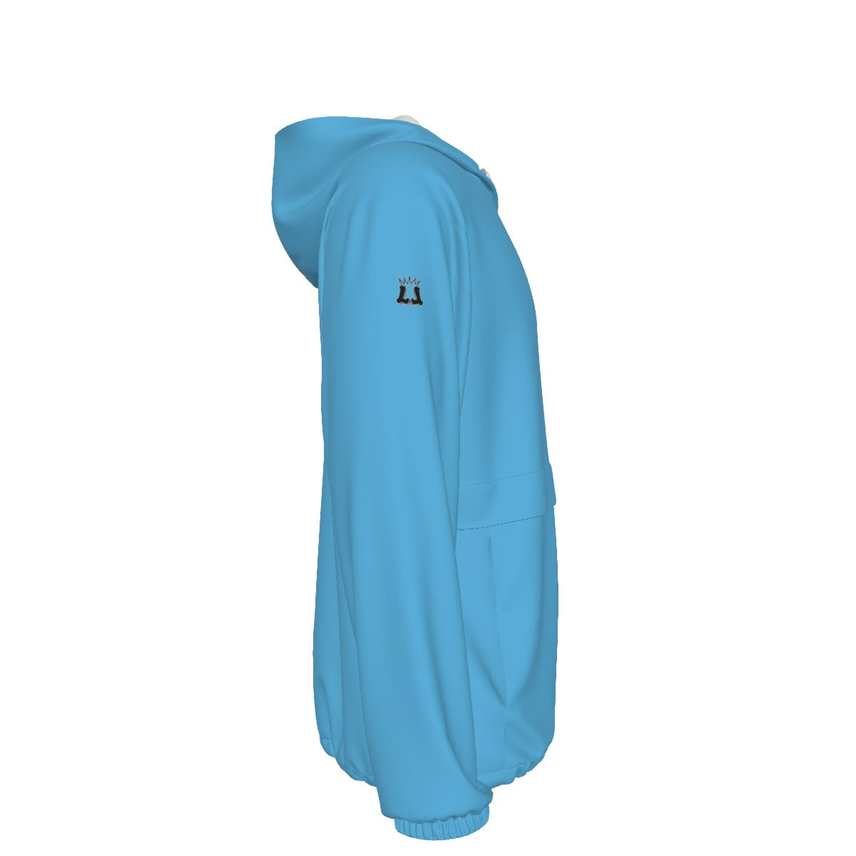 Adult Unisex 1/2 Zip Storm Pullover Windbreaker - Blue Edition (Personalized)