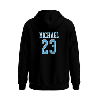Storm Unisex Adult Half-Zip Hoodie (Black - Personalized)