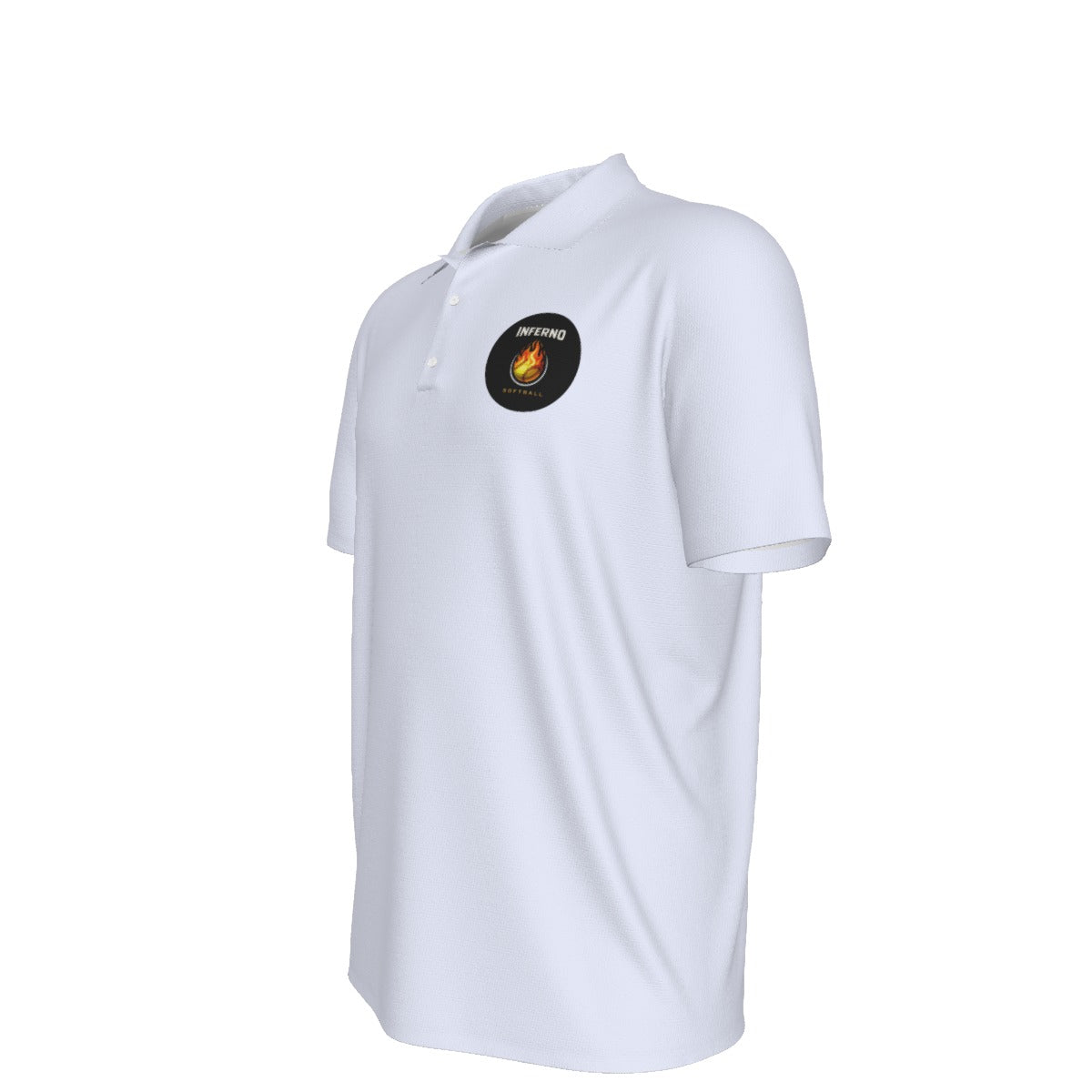Men's Brimfield Inferno Softball UV Protection Polo (Non-Personalized)