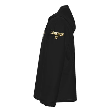 Adult Brimfield Beasts Windproof/Waterproof Jacket - Black, Player's Edition (Personalized)