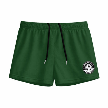 Youth Sturbridge Soccer Shorts (Loose Fit, Green)