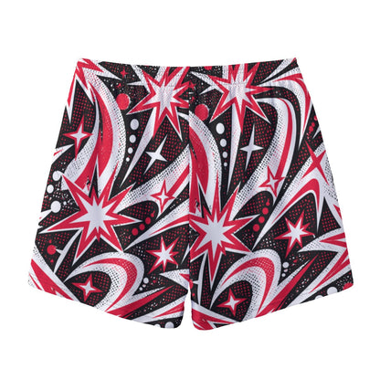 Teen/Adult Central MA Chaos Starburst Mesh Shorts (no inner liner)