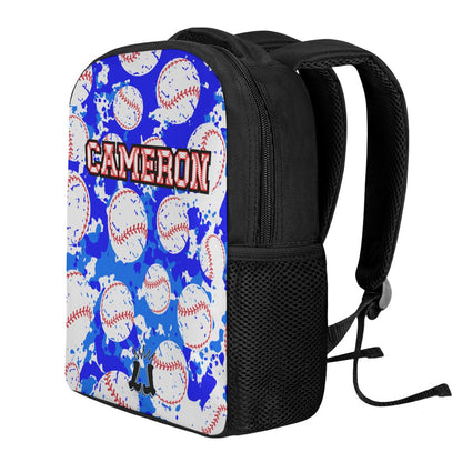 Personalized Name Baseball Backpack, Custom Kids Sports Bag