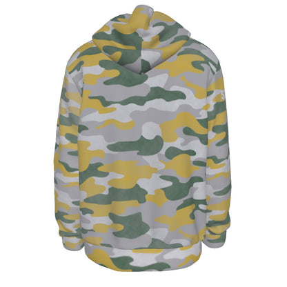 Adult Sturbridge Little League Baseball Vintage Camo Hoodie (Personalized)