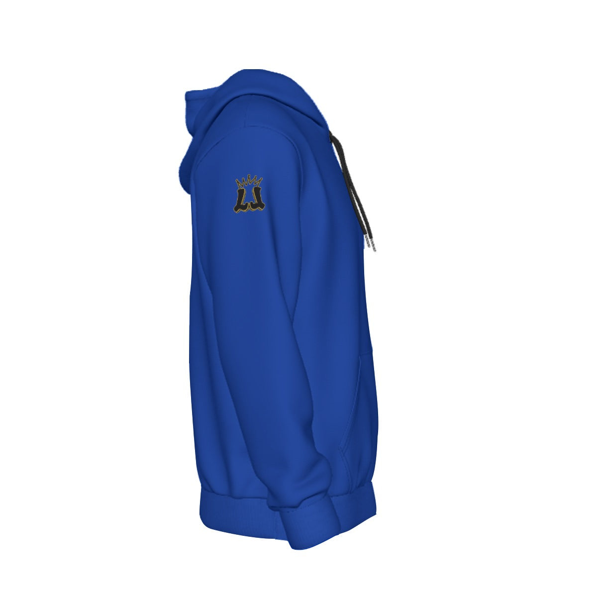 Adult Brimfield Beasts Flag Hoodie - Blue Edition (Personalized)