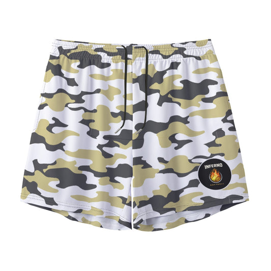 Adult Brimfield Inferno Softball Mesh Shorts Camo Design (no inner liner)