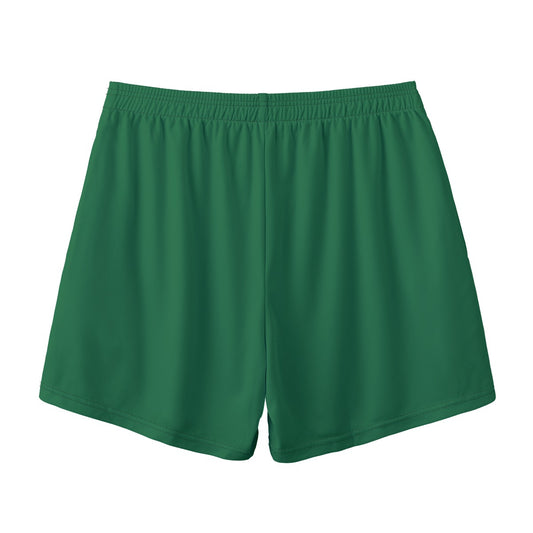 Teen/Adult Warriors Cheer Mesh Shorts - Green Edition (no inner liner)
