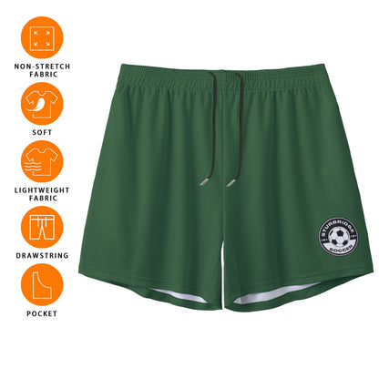 Teen/Adult Sturbridge Soccer Mesh Shorts - Green Edition (no inner liner)