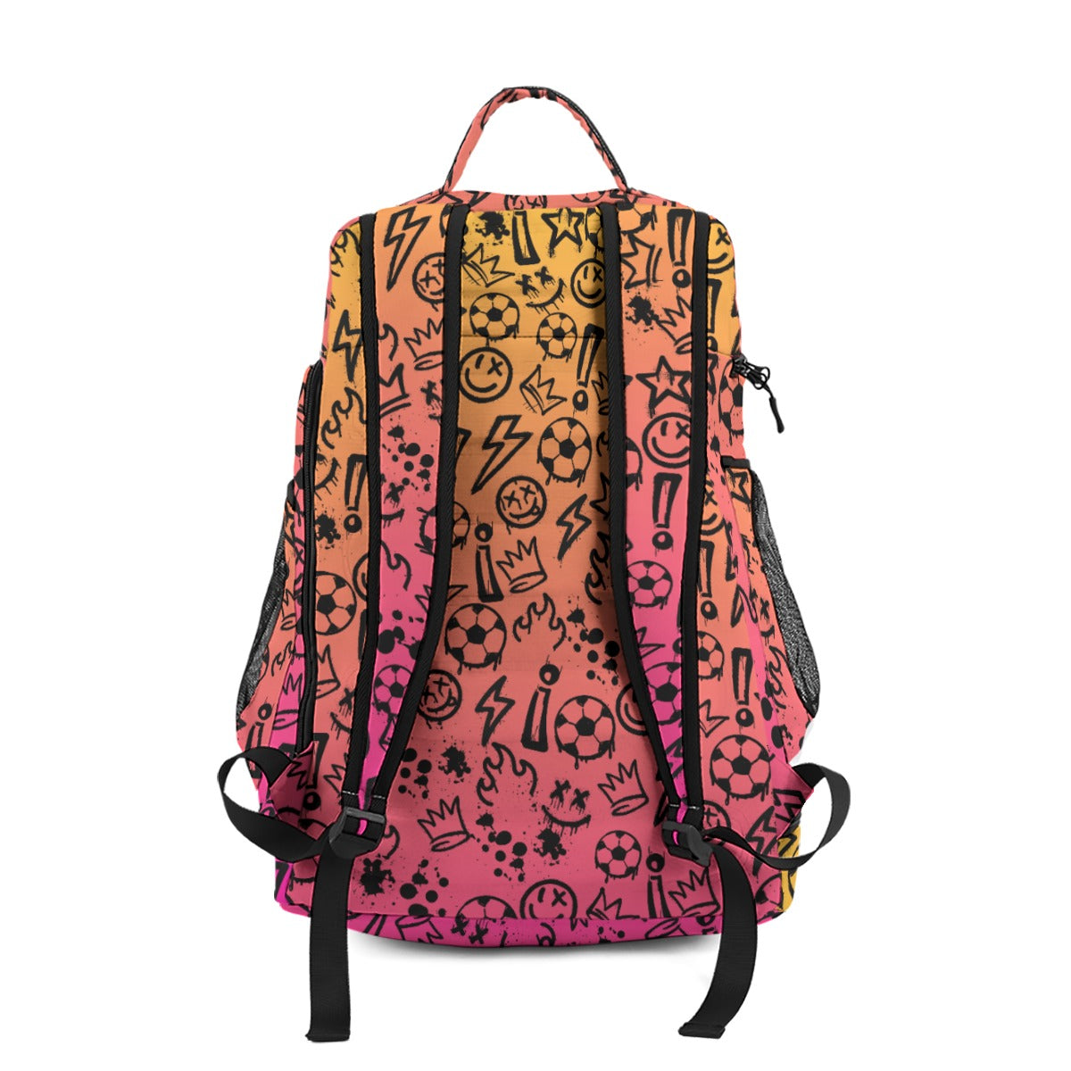 Personalized Multifunctional Sports Bag, Gradient Soccer Design