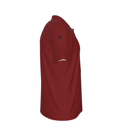 Adult Quaboag Baseball UV Protection Polo - Maroon