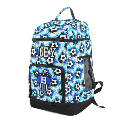 Personalized Brimfield Soccer Splash Backpack