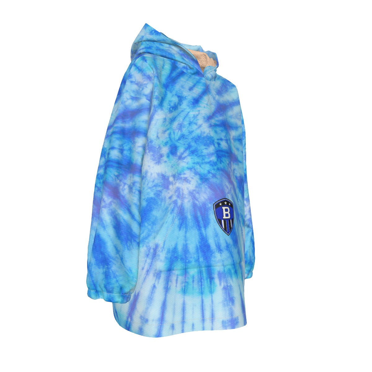 Youth Brimfield Soccer Tie Dye Blanket Hoodie