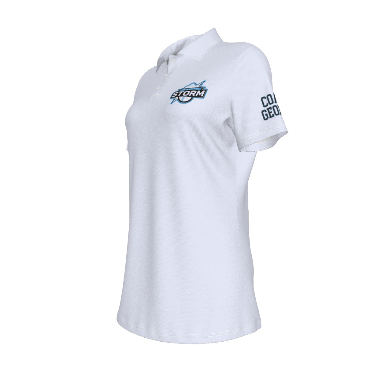 Women's Storm UV Protection Polo - Coach's White Edition (Personalized)
