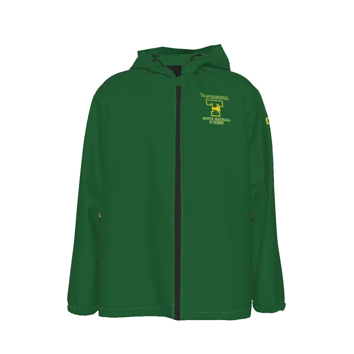 Adult Warriors Cheer Unisex Full Zip Windproof Jacket (Personalized Optional)
