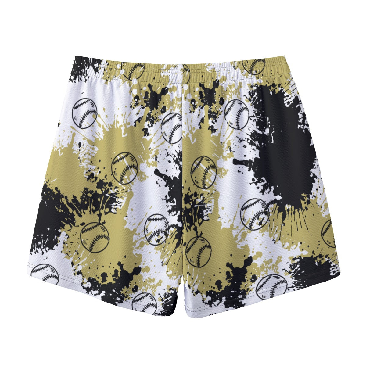 Adult Brimfield Inferno Softball Mesh Shorts - Paint Splatter Edition 1 (no inner liner)