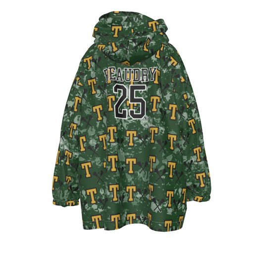 Youth TRYLAX Sherpa Fleece Lined Blanket Hoodie (Personalized)