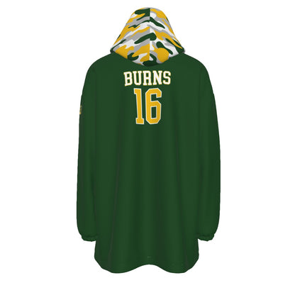 Adult Sturbridge Little League Sherpa Fleece Hoodie Blanket - Edition 2 (Personalized)