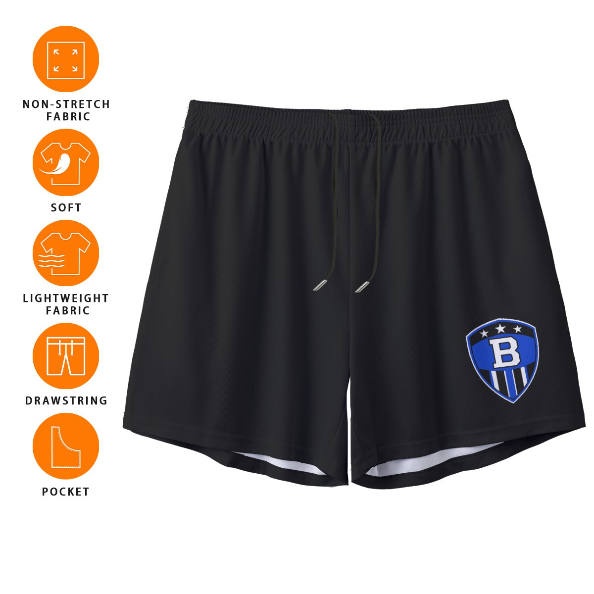 Adult/Teen Brimfield Soccer Mesh Shorts-Edition 2