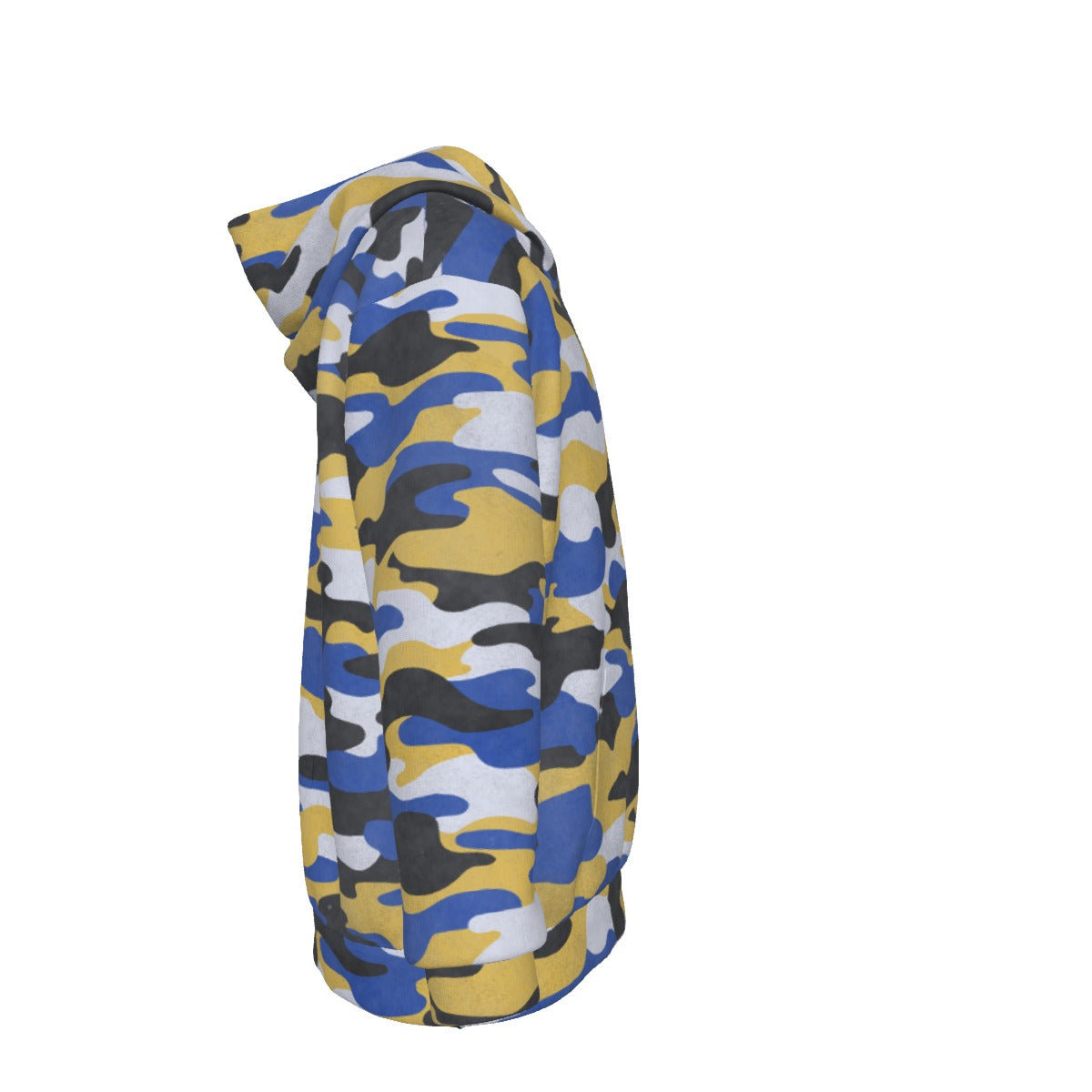 Youth Brimfield Beasts Distressed Camo Hoodie