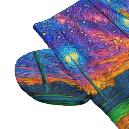 All-Over Print Adult Mesh Shorts, Baseball Canvas Design