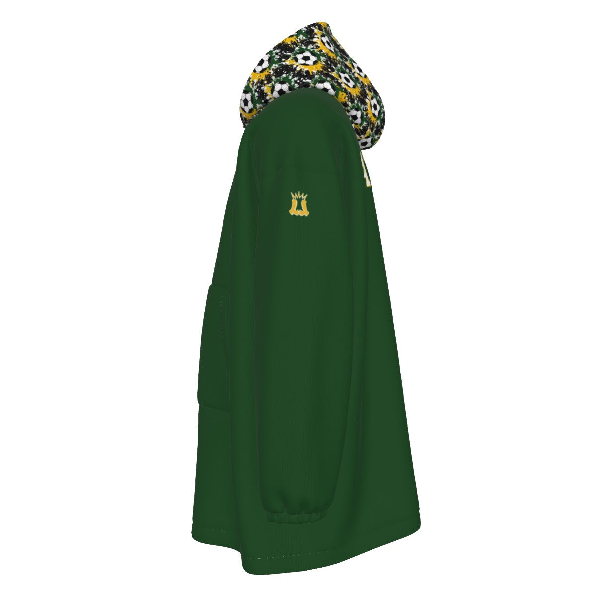 Adult Sturbridge Soccer Sherpa Fleece Hoodie Blanket Checkered Edition (Personalization Available)