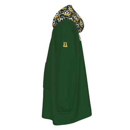 Adult Sturbridge Soccer Sherpa Fleece Hoodie Blanket Checkered Edition (Personalization Available)