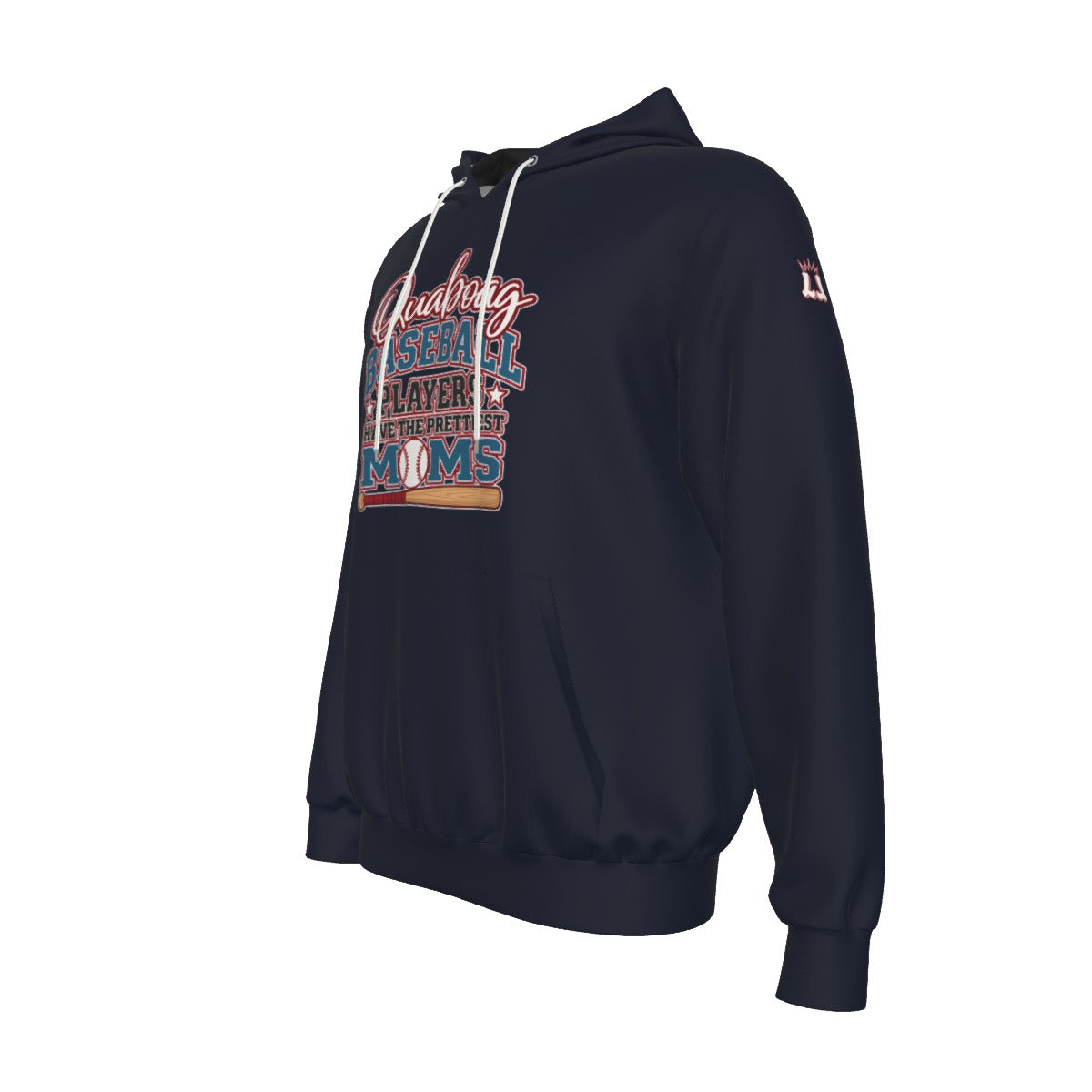 Adult Quaboag Baseball Mom's Hoodie