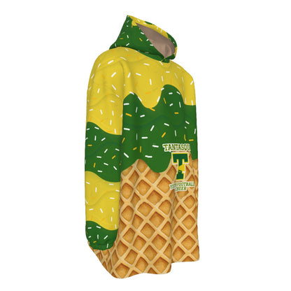 Adult TYFC One Size Ice Cream Drip Blanket Hoodie - Non-Personalized