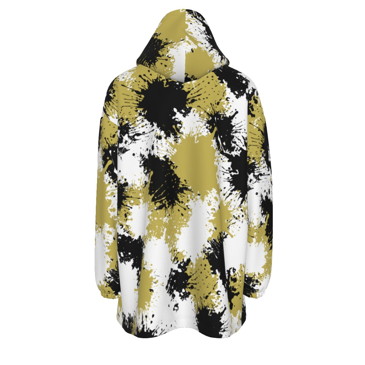 Adult Brimfield Inferno Softball Paint Splatter Blanket Hoodie