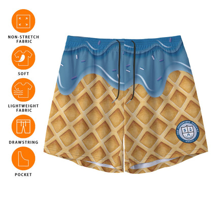 Teen/Adult OSA Mesh Shorts - Ice Cream Drip Edition (no inner liner)