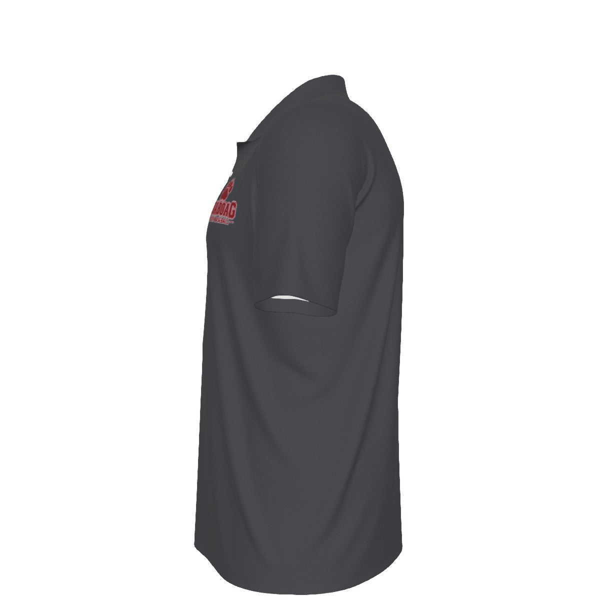 Adult Quaboag Baseball UV Protection Polo-Dark Gray