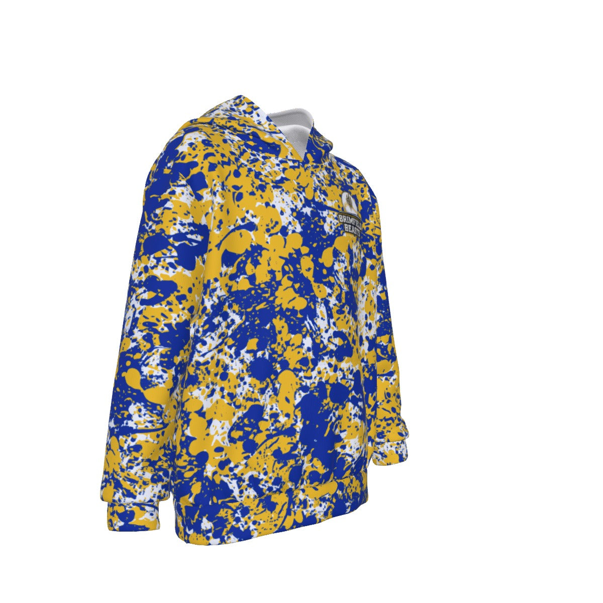 Youth Brimfield Beasts Paint Splatter Hoodie