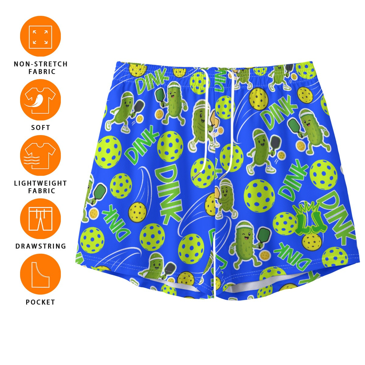 Adult Unisex Pickleball Mesh Shorts - Edition 2