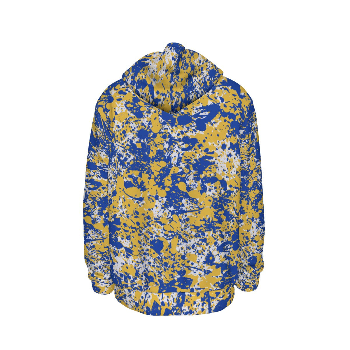 Adult Brimfield Beasts Baseball Paint Splatter Hoodie