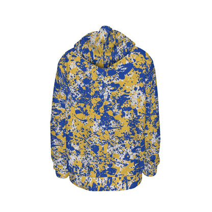 Adult Brimfield Beasts Baseball Paint Splatter Hoodie
