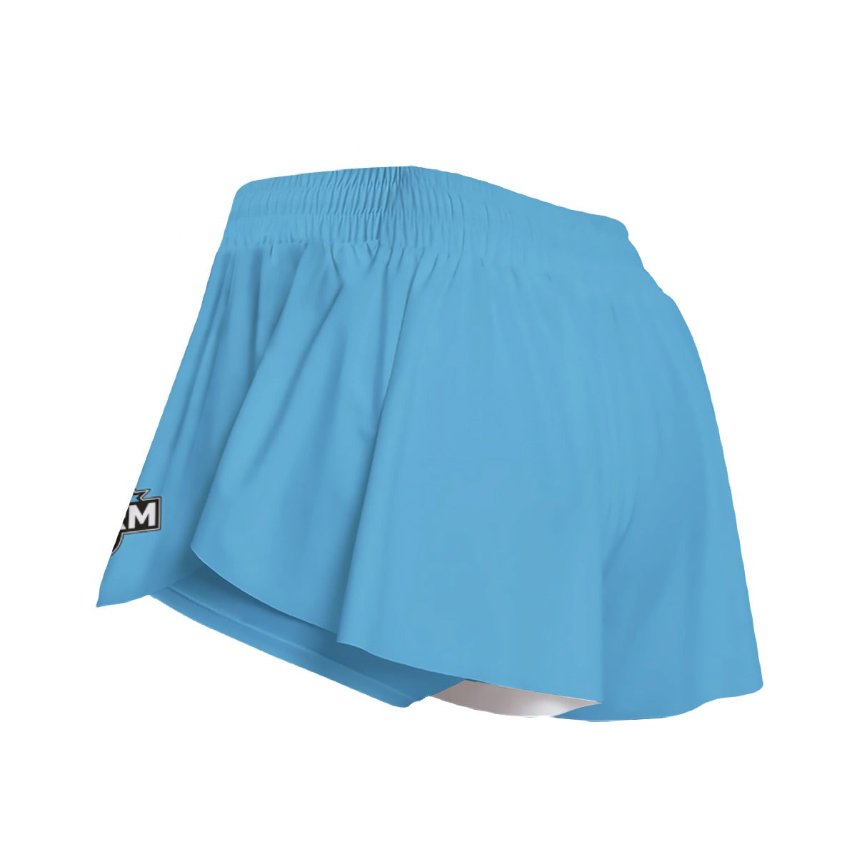 Women's Storm Butterfly Sports Shorts - Blue