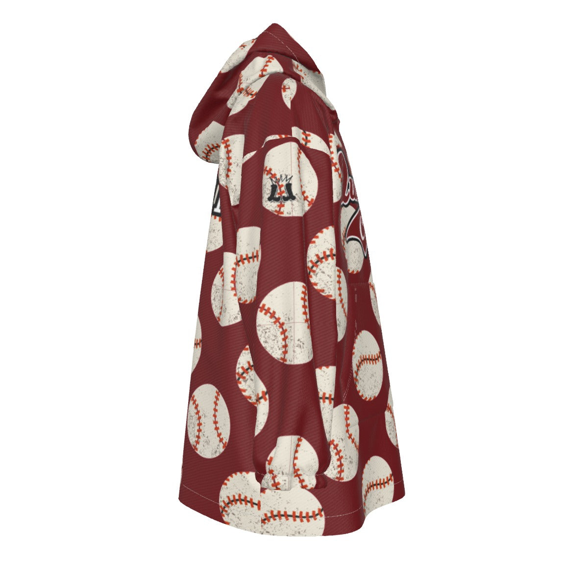 Personalized Youth Quaboag Cubs Blanket Hoodie